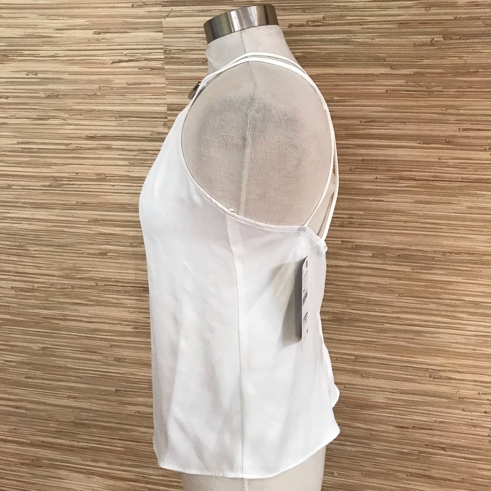 ZARA Halter Top with Attached Silver Neck Charm - Picture 3 of 11